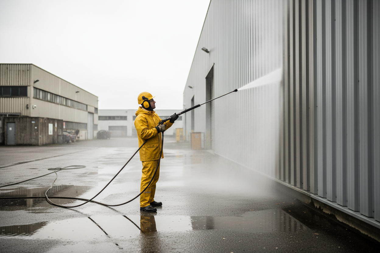 Nettoyage haute pression et bardages à Nanterre (92)